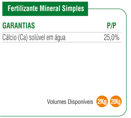 Garantias Cálcio 250